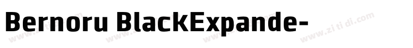 Bernoru BlackExpande字体转换